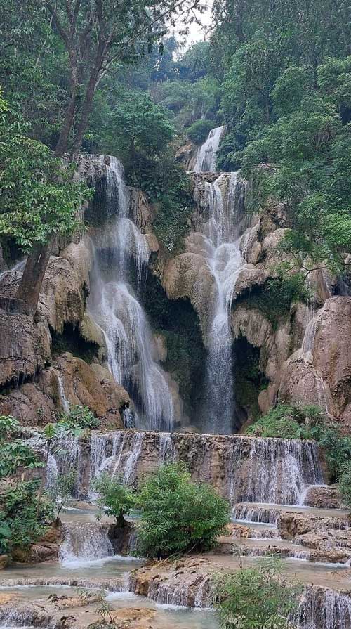 Kuangsi waterfall