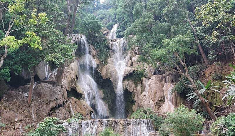 Kuangsi waterfall Luang Prabang