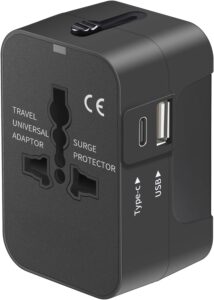 Travel Adapter Worldwide AC Power