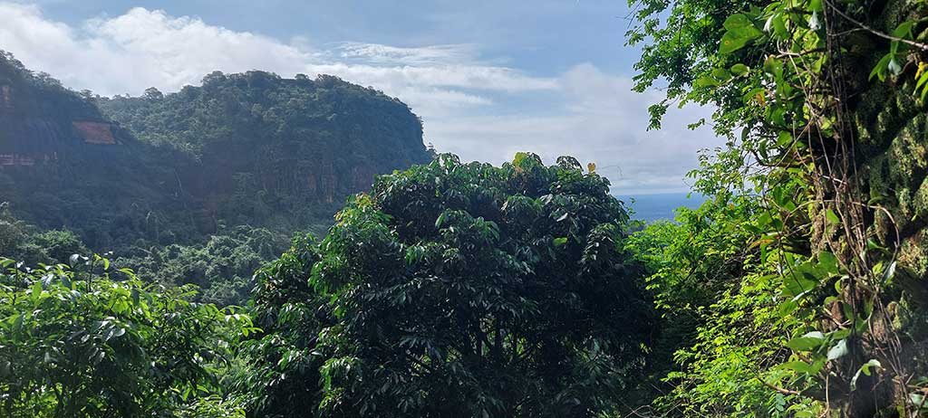 Nak trail in Thailand